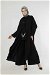 Scarf Abaya Suit Black - Thumbnail