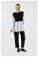 Zulays - Shirt Tunic Suit Black White