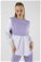 Shirt Tunic Suit Lilac - Thumbnail