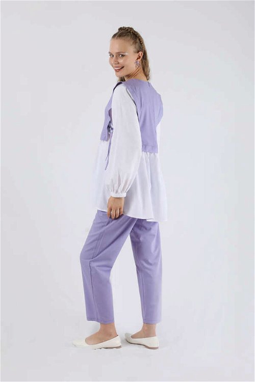 Shirt Tunic Suit Lilac