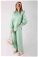 Shoulder Detailed Tunic Suit Water Green - Thumbnail