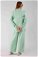 Shoulder Detailed Tunic Suit Water Green - Thumbnail