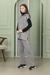 Sleeveless Knitwear Suit Grey - Thumbnail