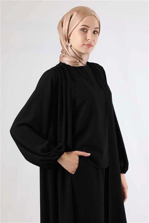 Soft Kimono Takım Siyah