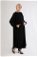 Zulays - Soft Kimono Suit Black