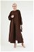 Soft Kimono Suit Brown - Thumbnail