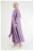 Zulays - Soft Kimono Suit Lilac