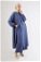 Zulays - Soft Kimono Suit Royal Blue