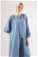 Soft Kimono Takım Bebe Mavisi - Thumbnail