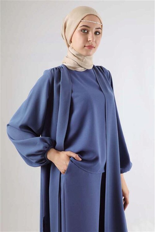 Soft Kimono Takım Mavi