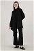 Spanish Trousers Asymmetrical Suit Black - Thumbnail