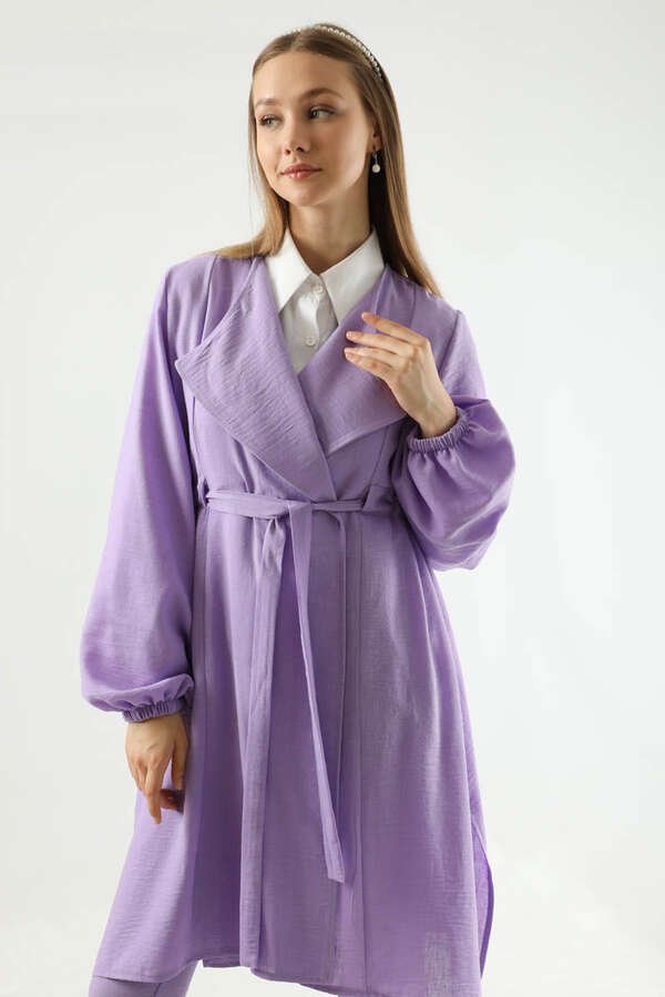 Spanish Trousers Kimono Suit Lilac