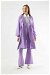 Spanish Trousers Kimono Suit Lilac - Thumbnail