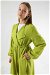 Spanish Trousers Kimono Suit Oil Green - Thumbnail