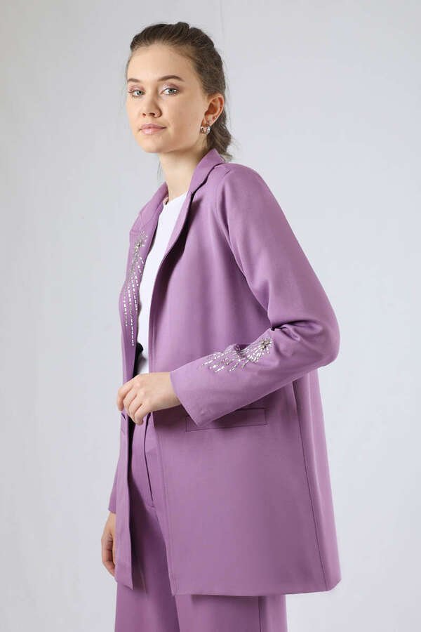 Stone Jacket Suit Lilac