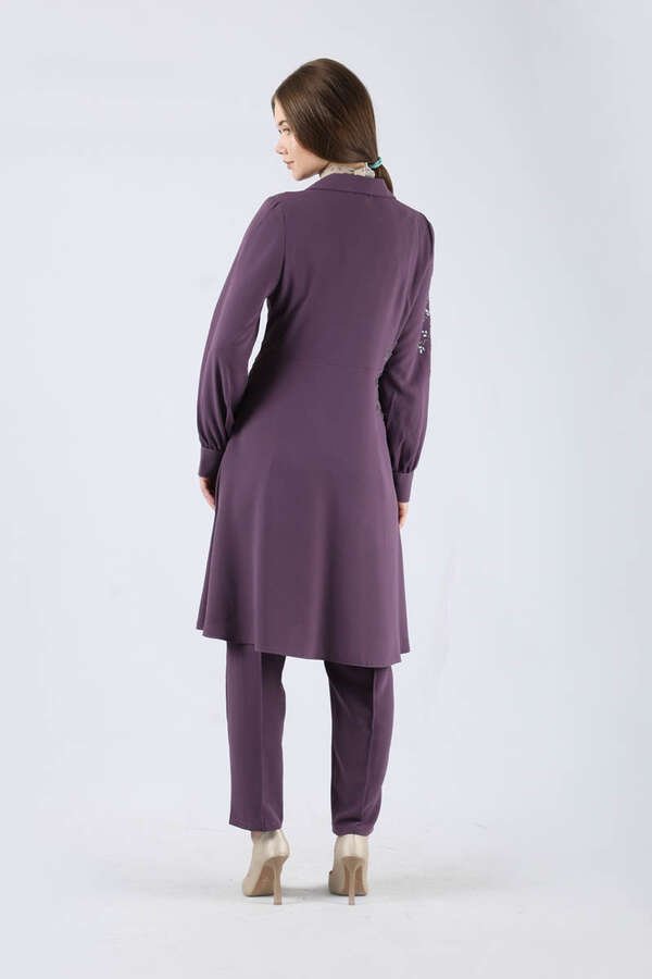 Stone Tunic Double Suit Purple