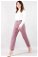 Zulays - Straight Fabric Trousers Dried Rose