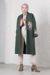 Tasseled Cachet Coat Dark Green - Thumbnail