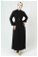 Zulays - Buckled Belt Dress Black