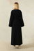 Trousers Abaya Set Black - Thumbnail