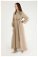 Zulays - Tulle Detailed Dress Beige