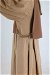 Vest Detailed Dress Mink Brown - Thumbnail