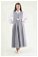 Zulays - Vest Detailed Skirt Set Grey