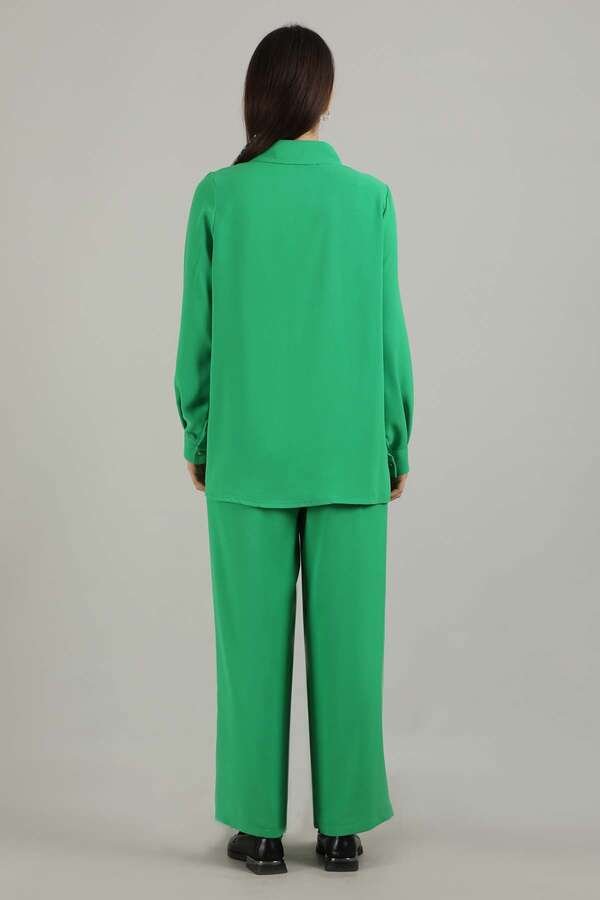 Vest Style Suit green