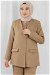 Vest Suit Milk Brown - Thumbnail