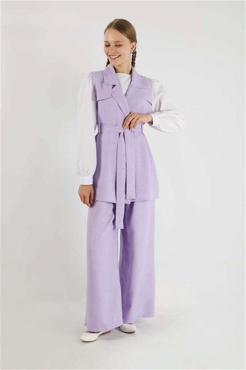 Vest Triple Suit Lilac