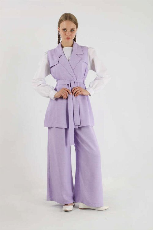Vest Triple Suit Lilac