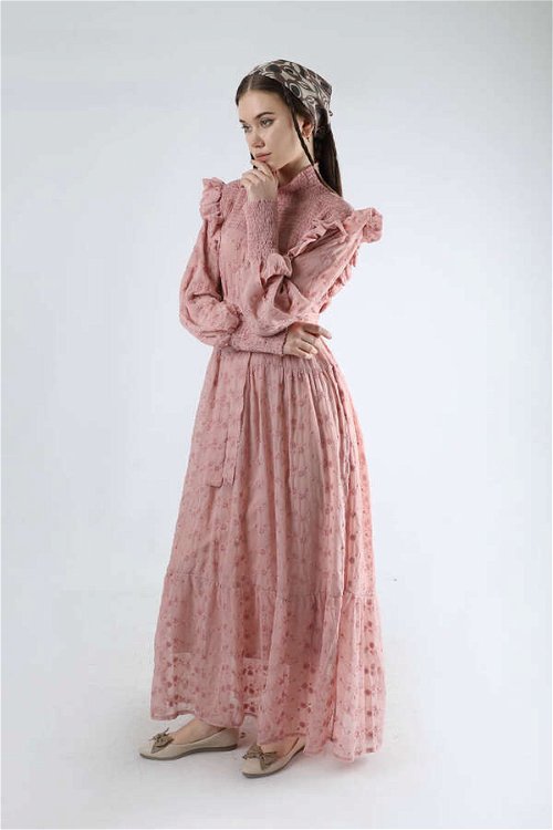 Vintage Dress Powder Pink