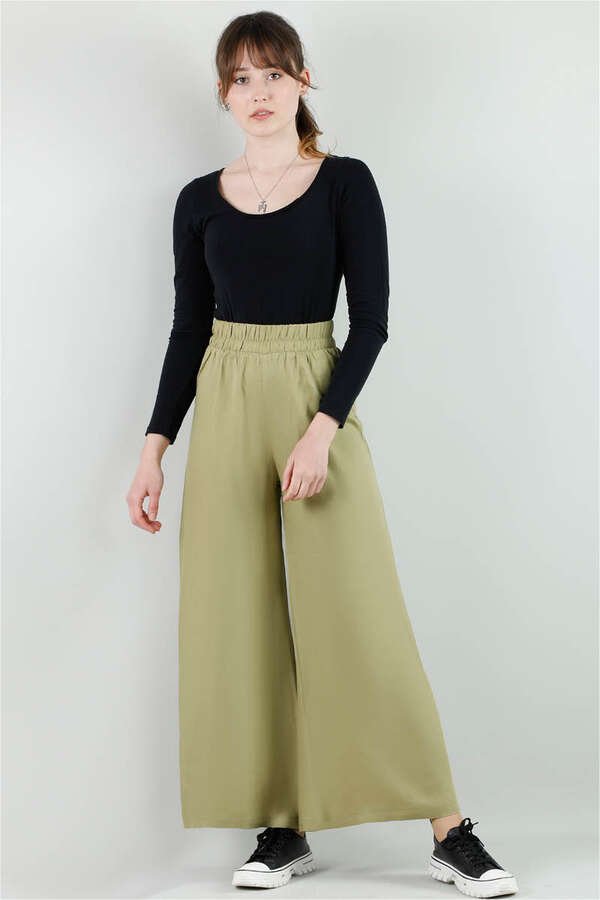 Viscose Loose Trousers Bay